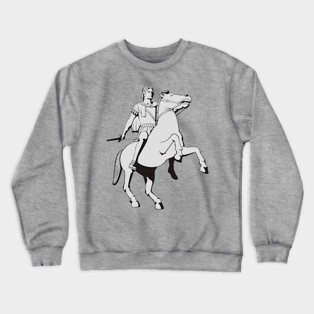 Alexander the Great Crewneck Sweatshirt by sifis